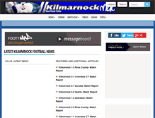 Tablet Screenshot of kilmarnock-mad.co.uk